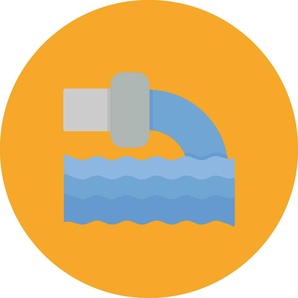 Factory Waste Vector Icon