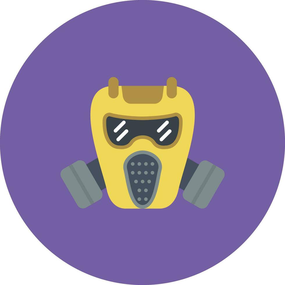 Gas Mask Vector Icon