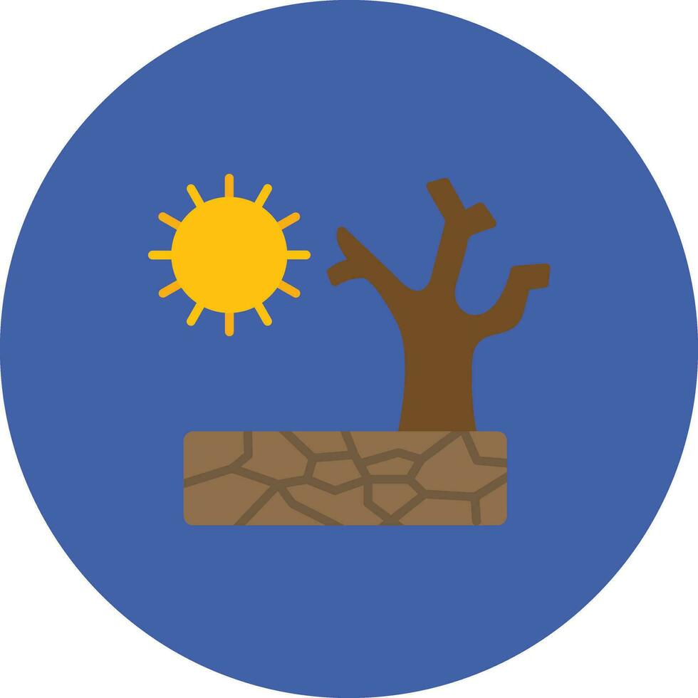 Drought Vector Icon