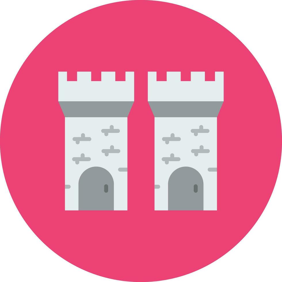 Castle Tower Vector Icon