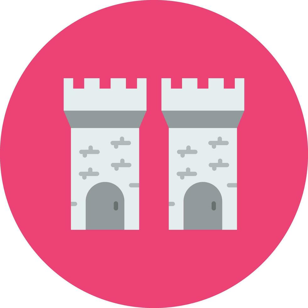 Castle Tower Vector Icon