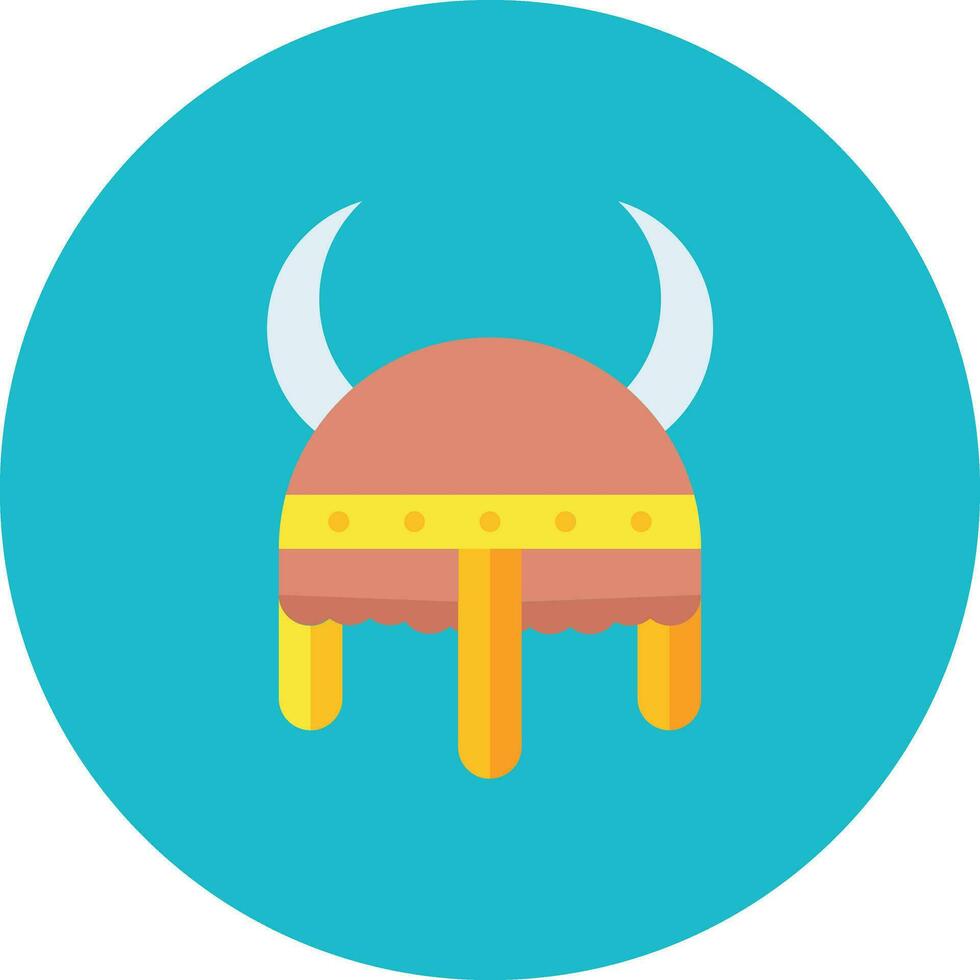 Viking Helmet Vector Icon