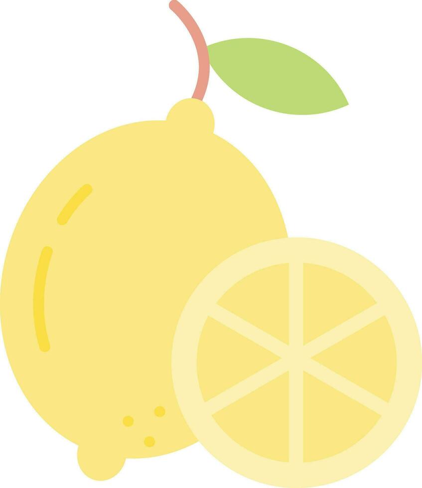 icono de vector de limón