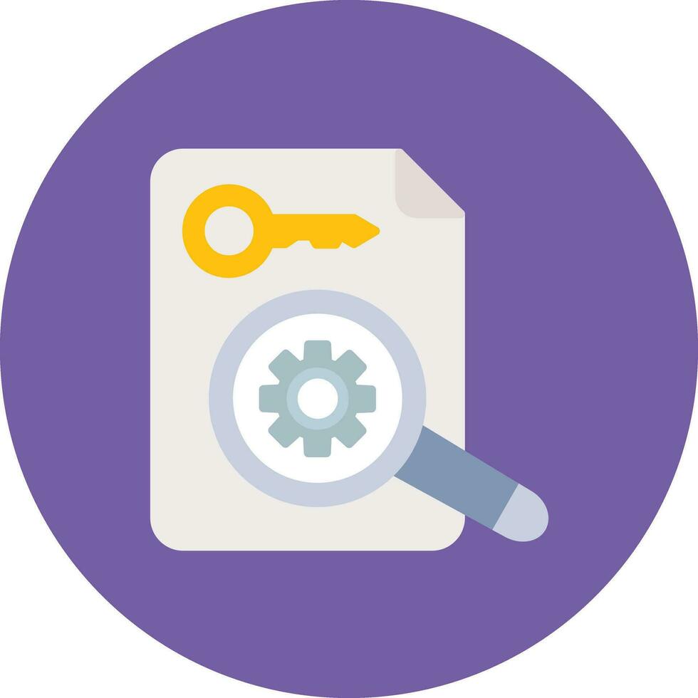 Keywords Optimization Vector Icon