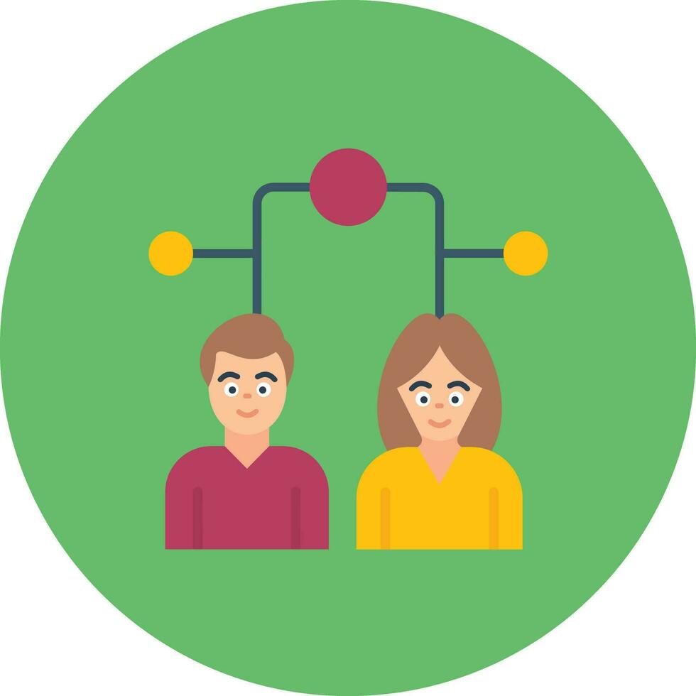 User Connection Vector Icon