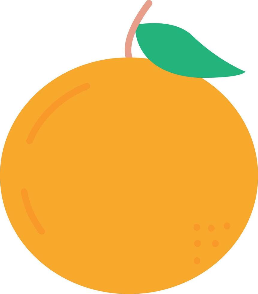 icono de vector naranja