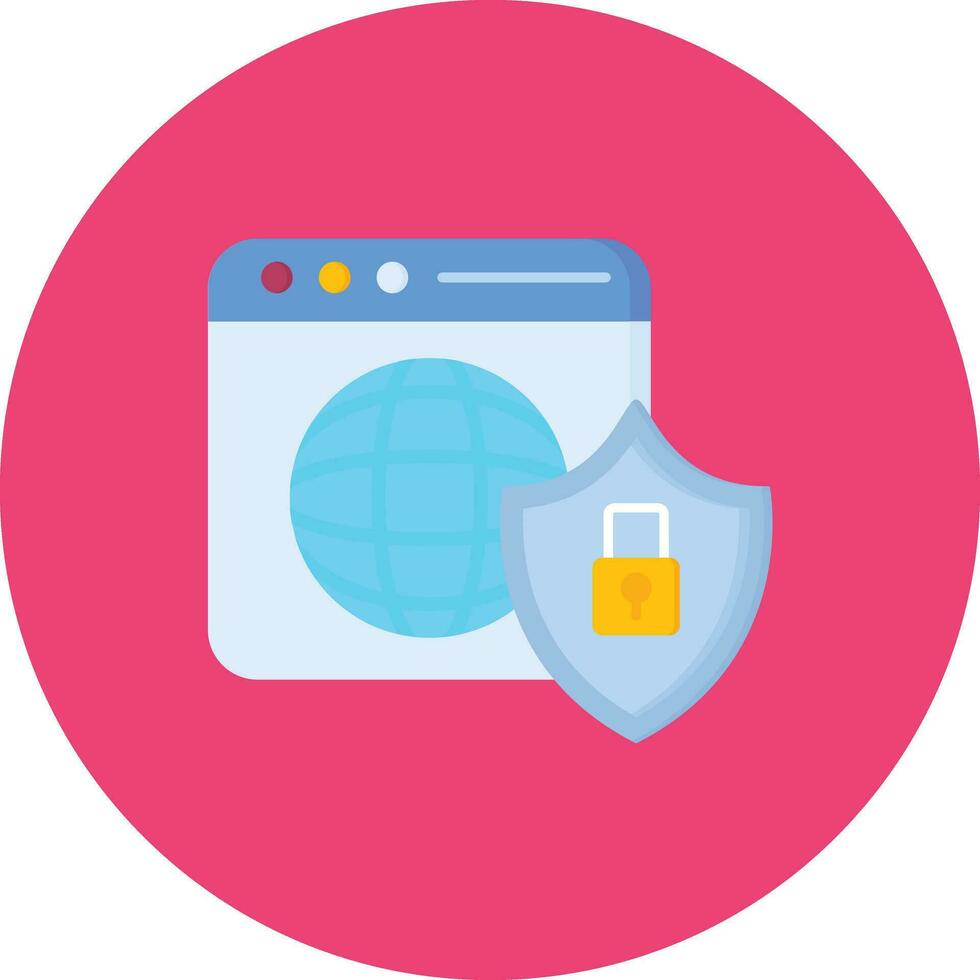 Internet Security Vector Icon