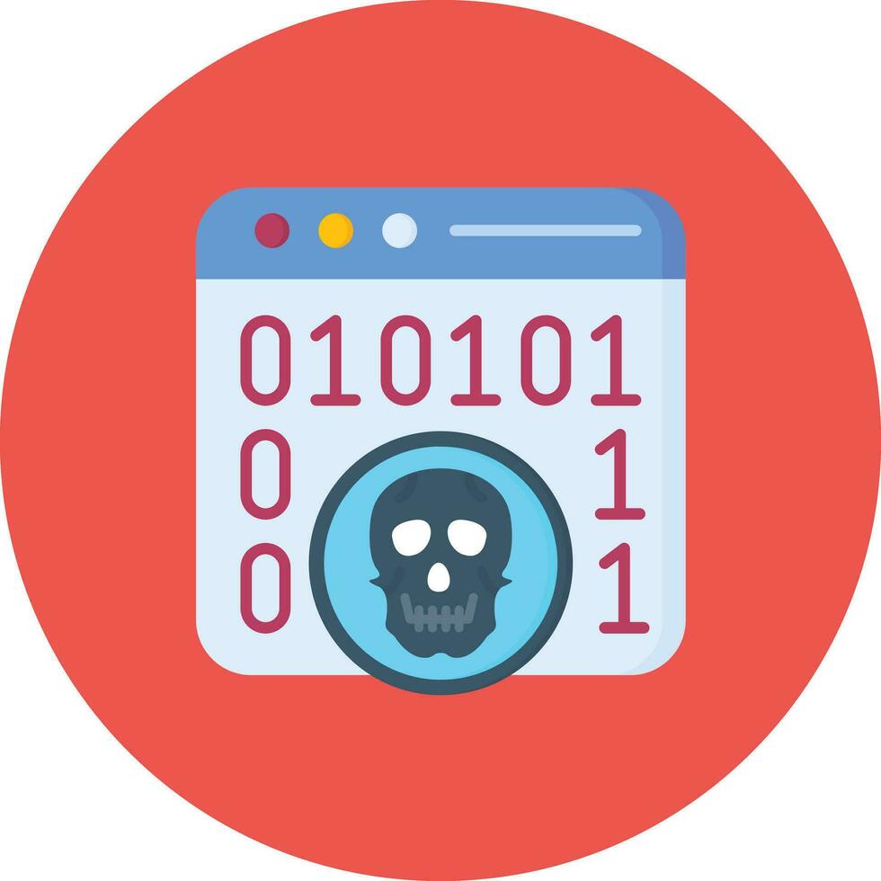 Website Hacked Vector Icon