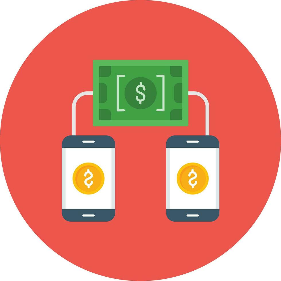 Money Transaction Vector Icon