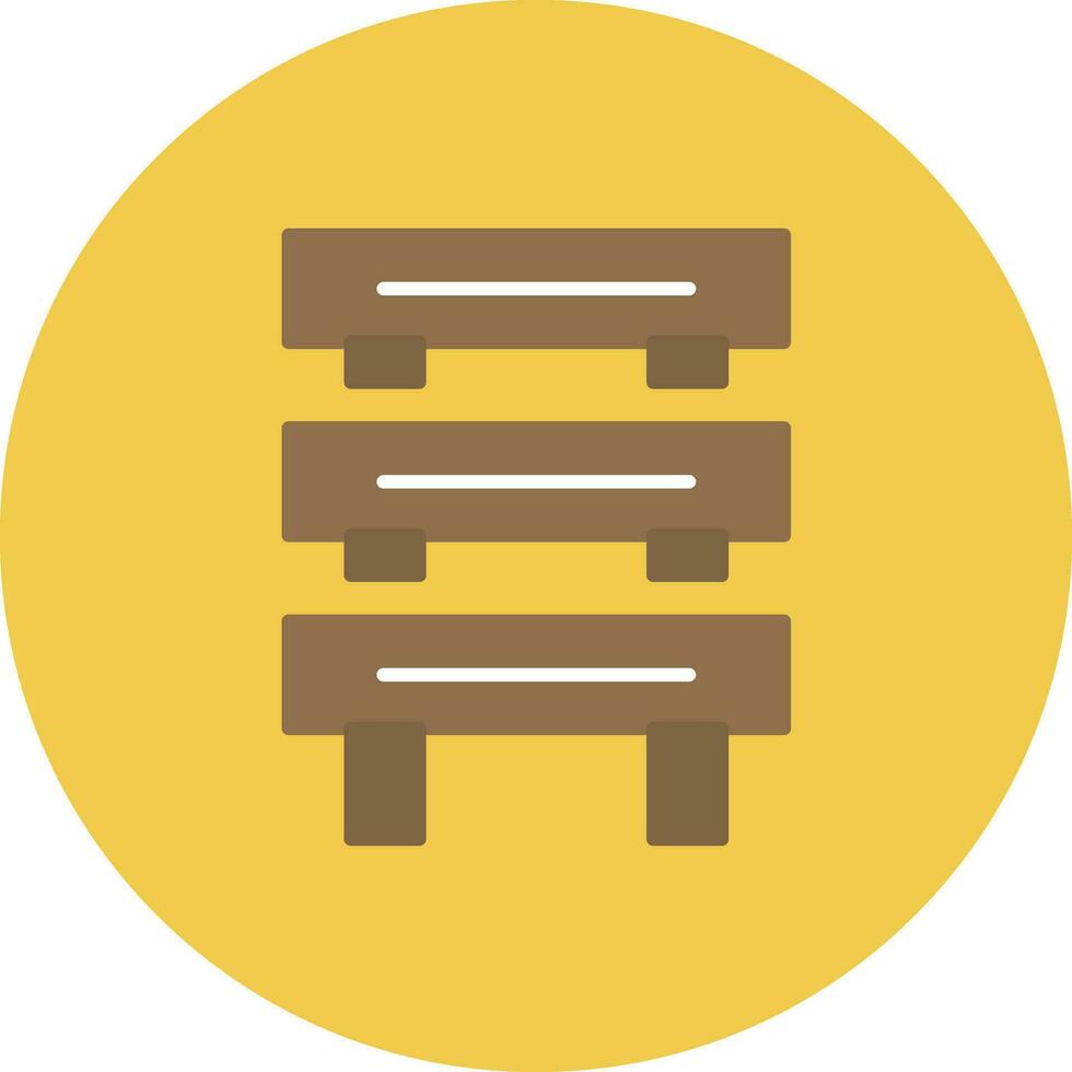 Hurdles Race Vector Icon