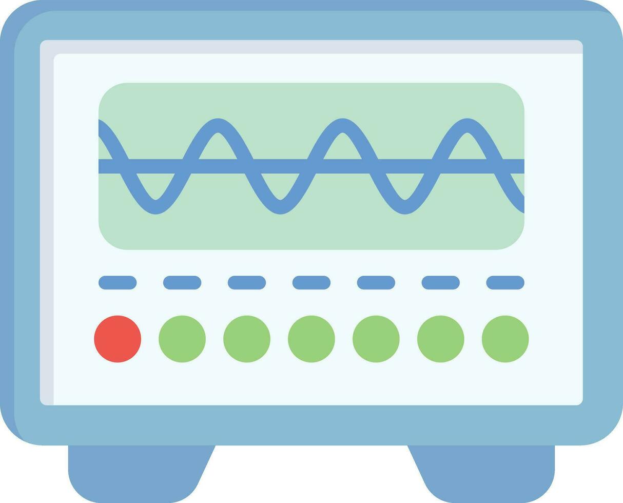 Oscilloscope Vector Icon