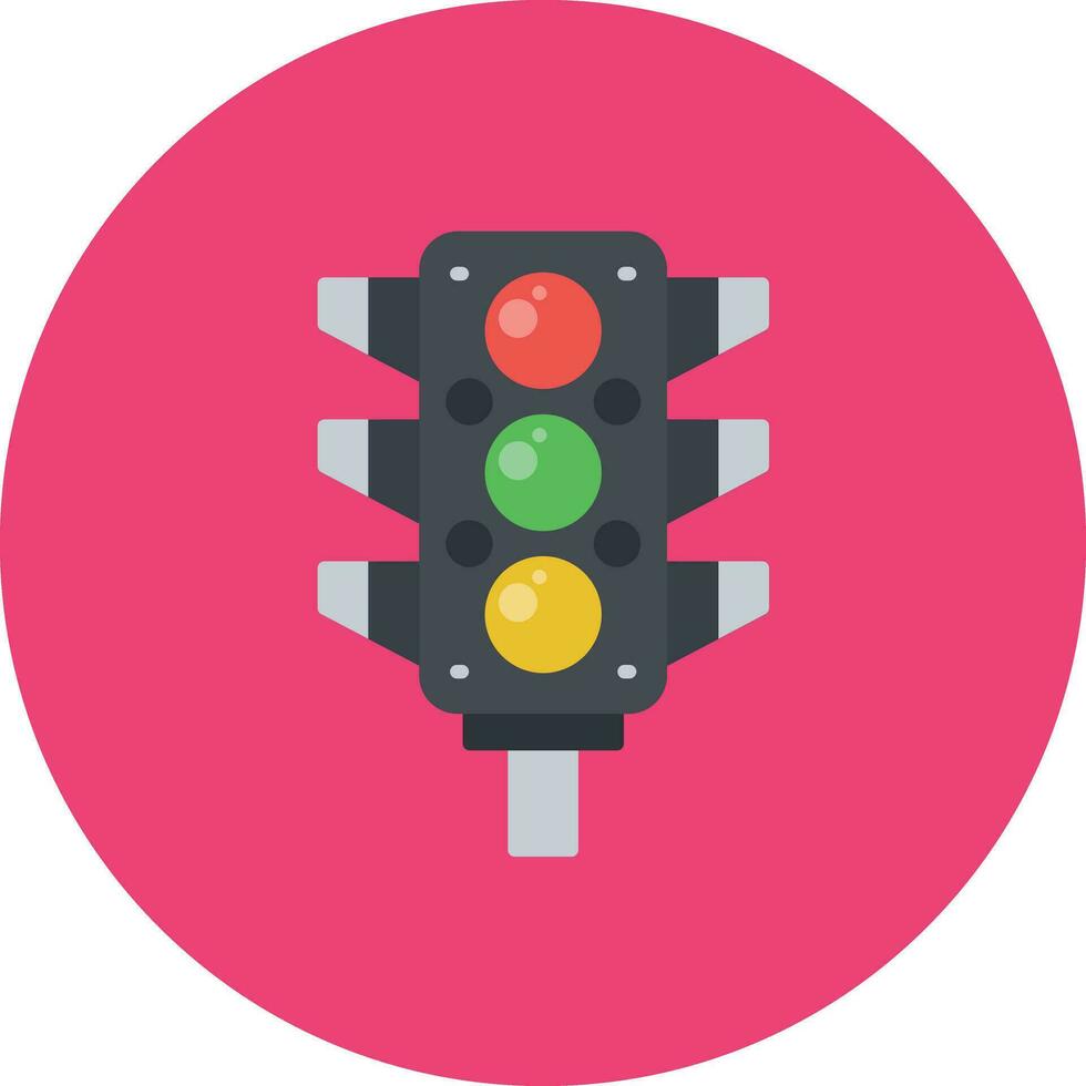 Traffic Light Vector Icon