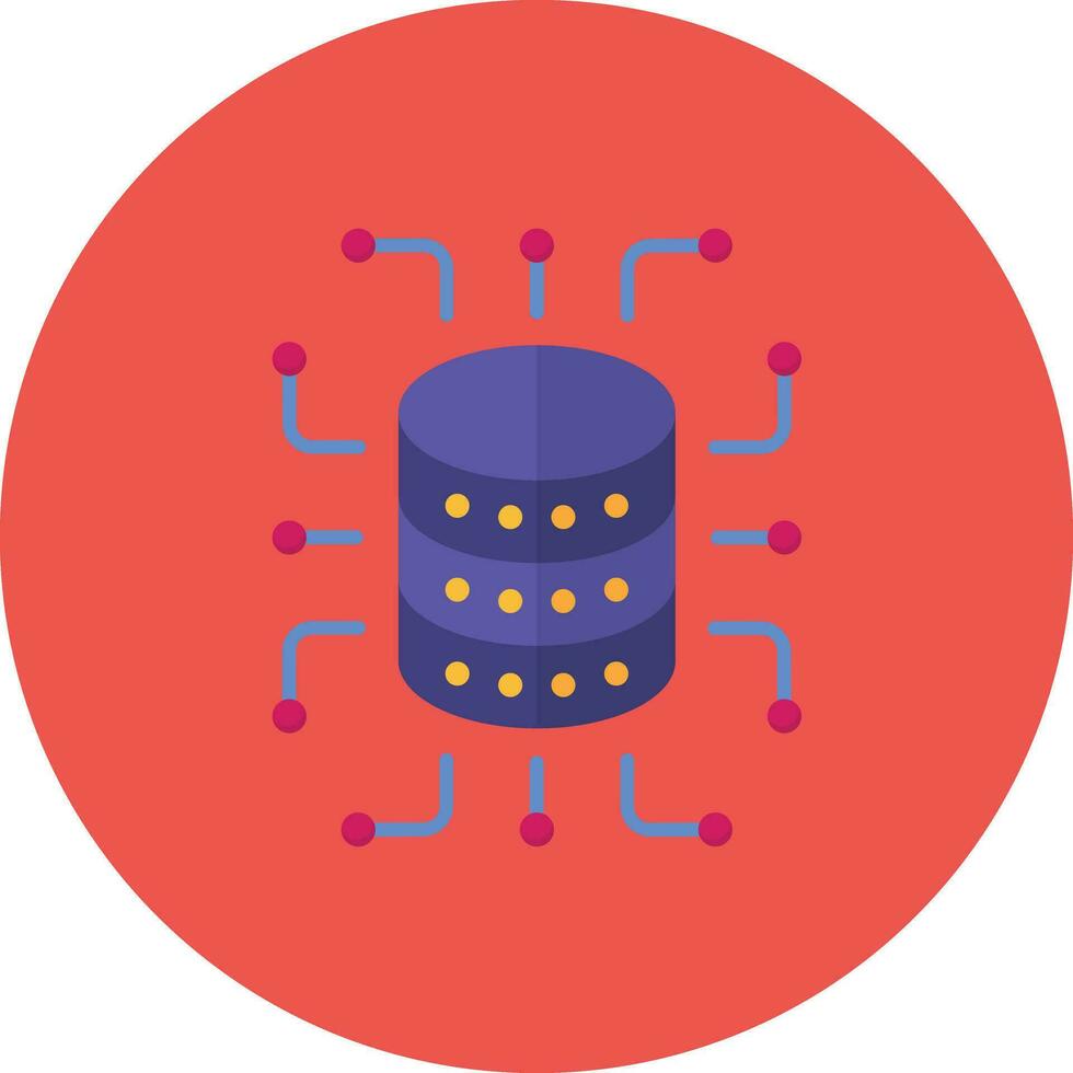 Data Aggregation Vector Icon