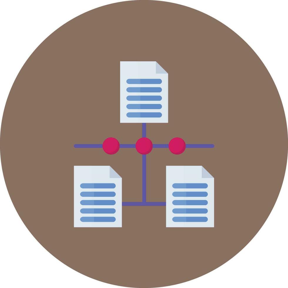 Linked Data Vector Icon