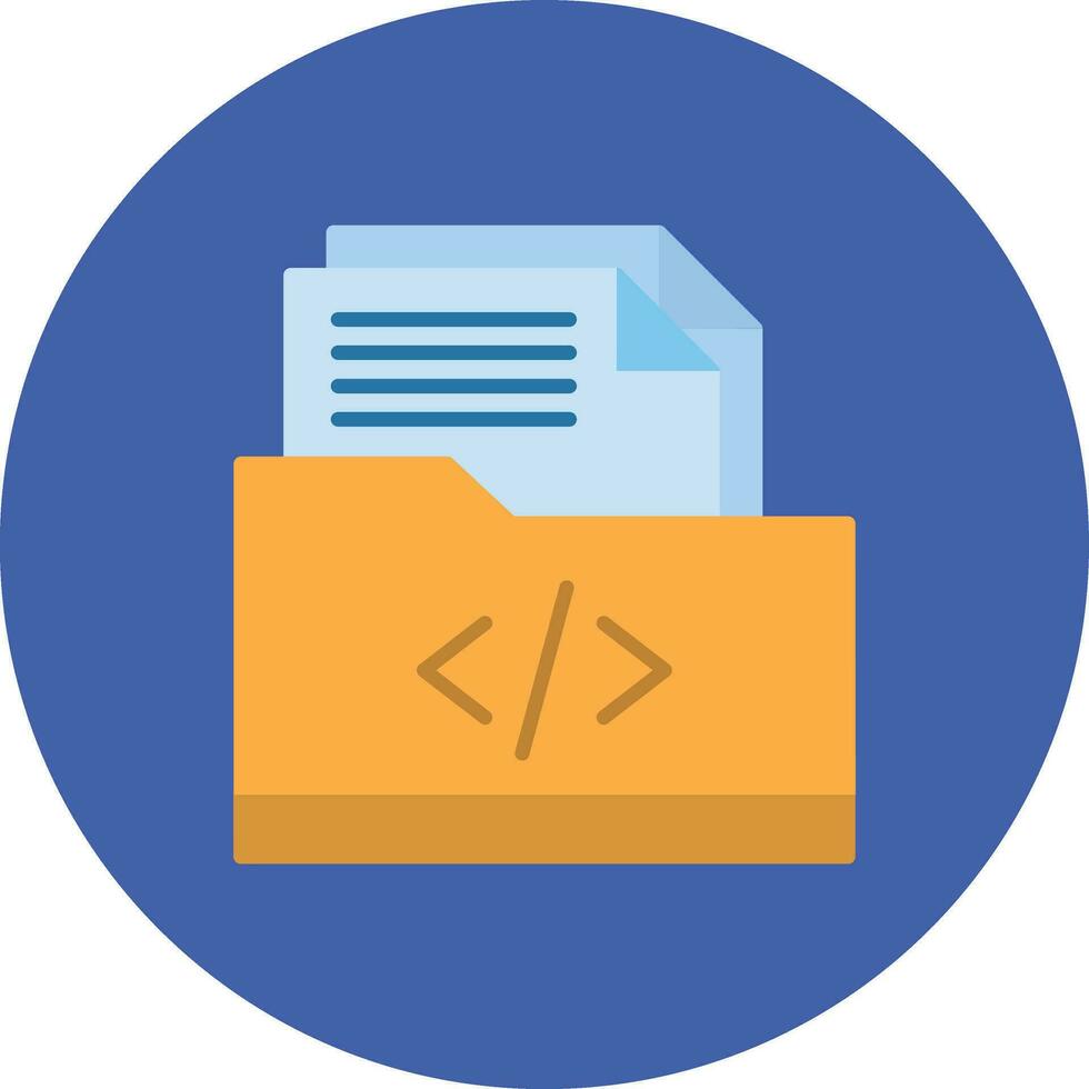 Coding Folder Vector Icon 31070443 Vector Art at Vecteezy