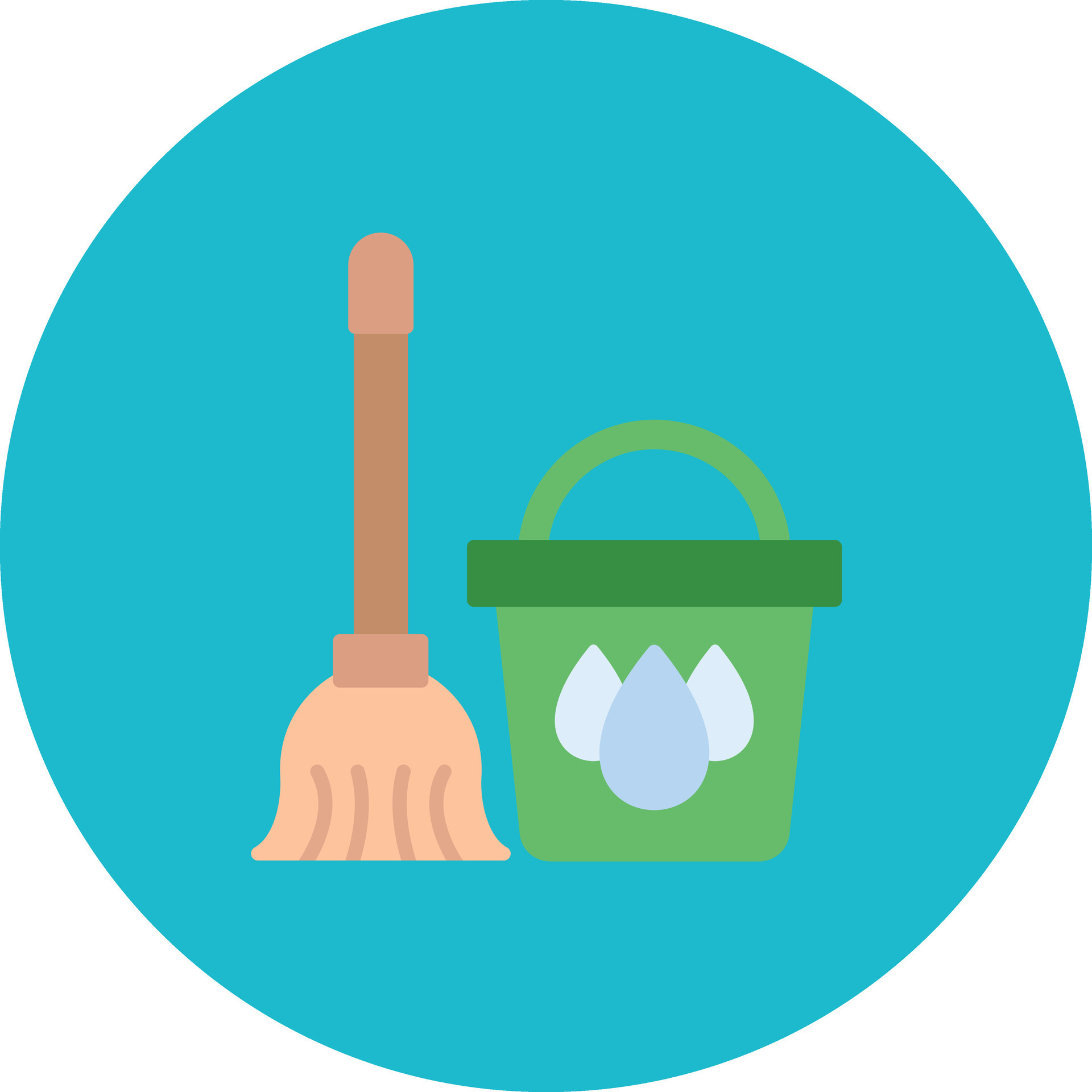 Mop Bucket Vector Icon 31070536 Vector Art at Vecteezy