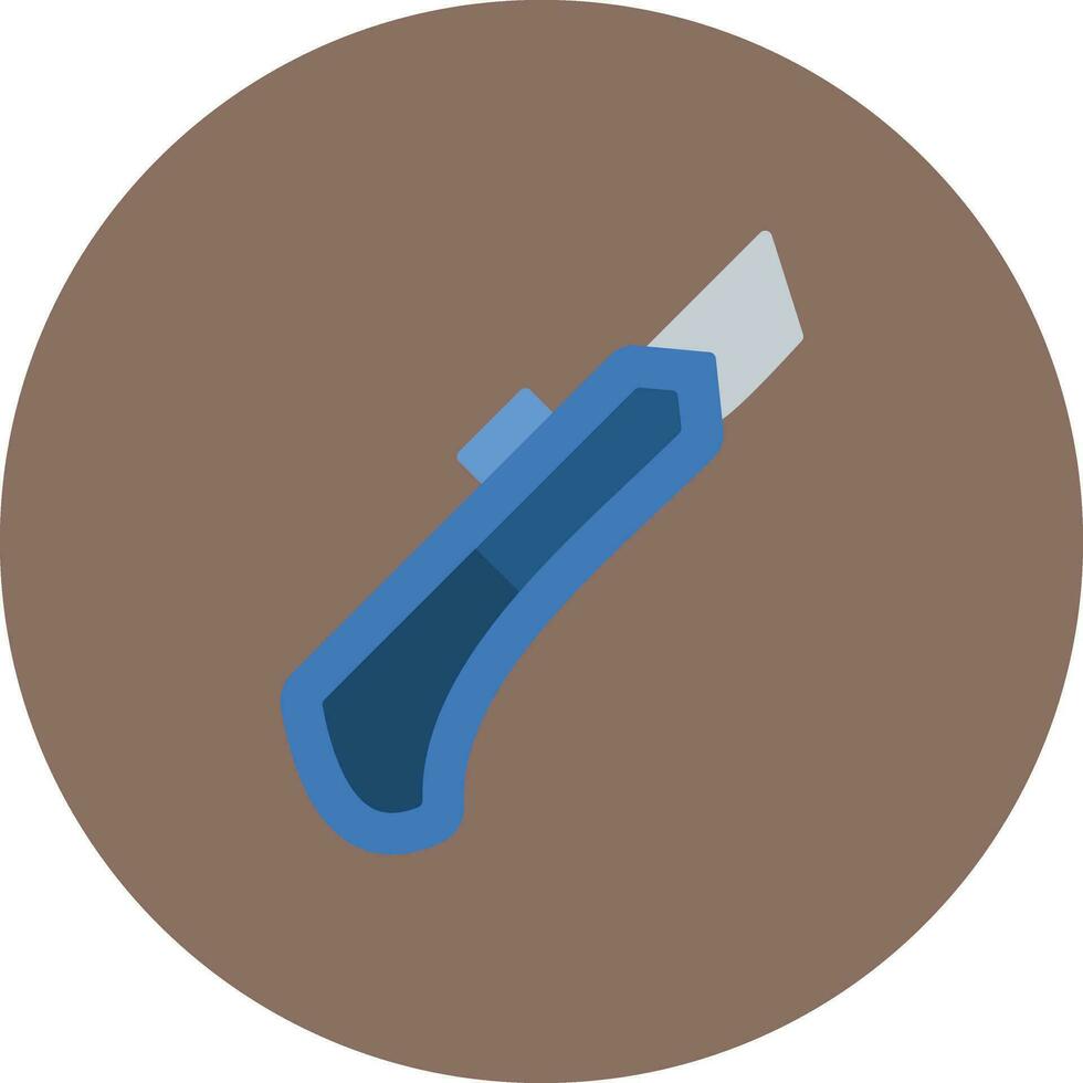 Utility Knife Vector Icon