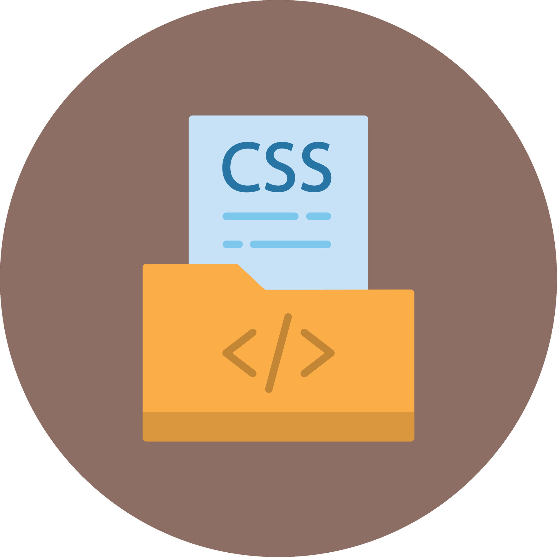 CSS File Vector Icon 31070587 Vector Art at Vecteezy