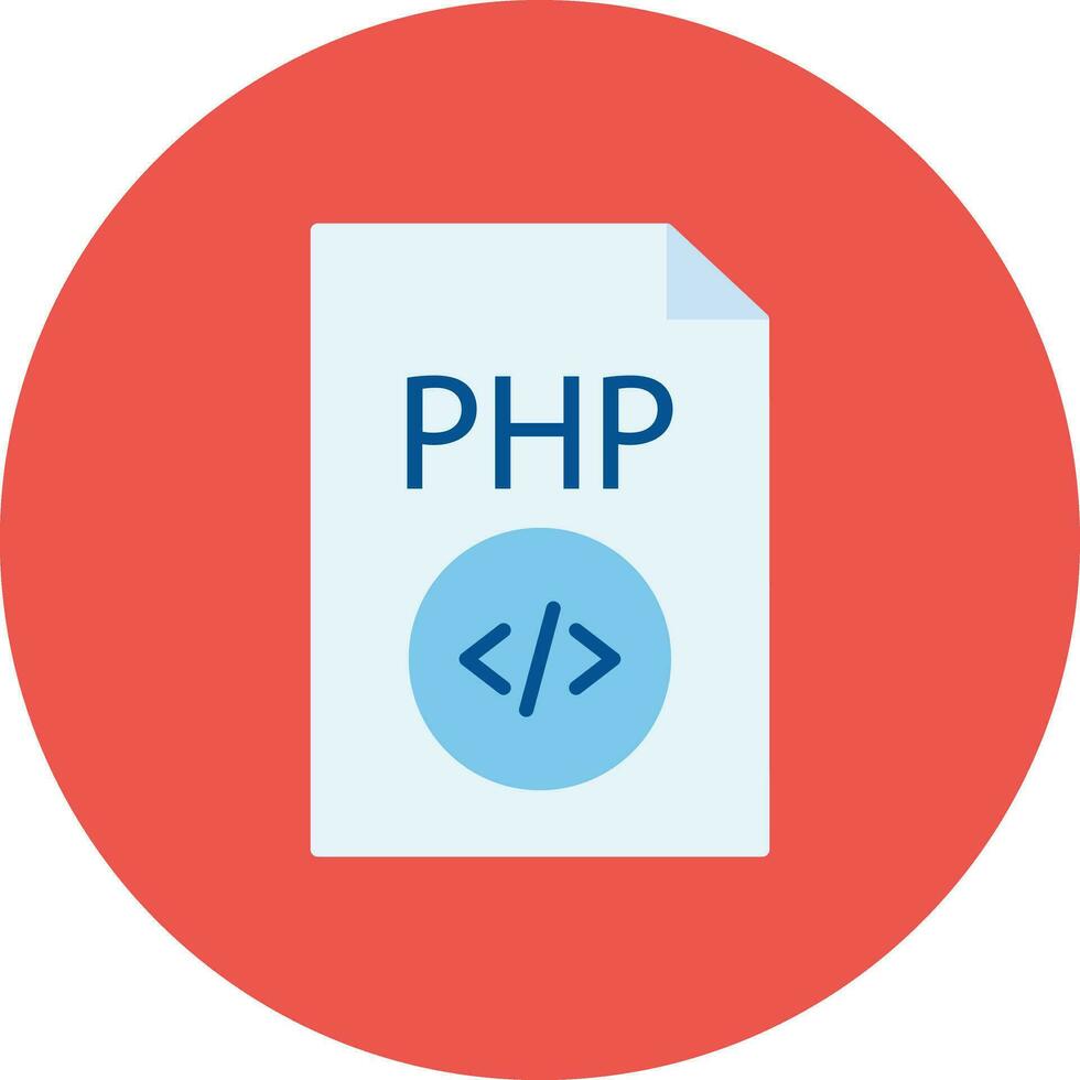 PHP File Vector Icon