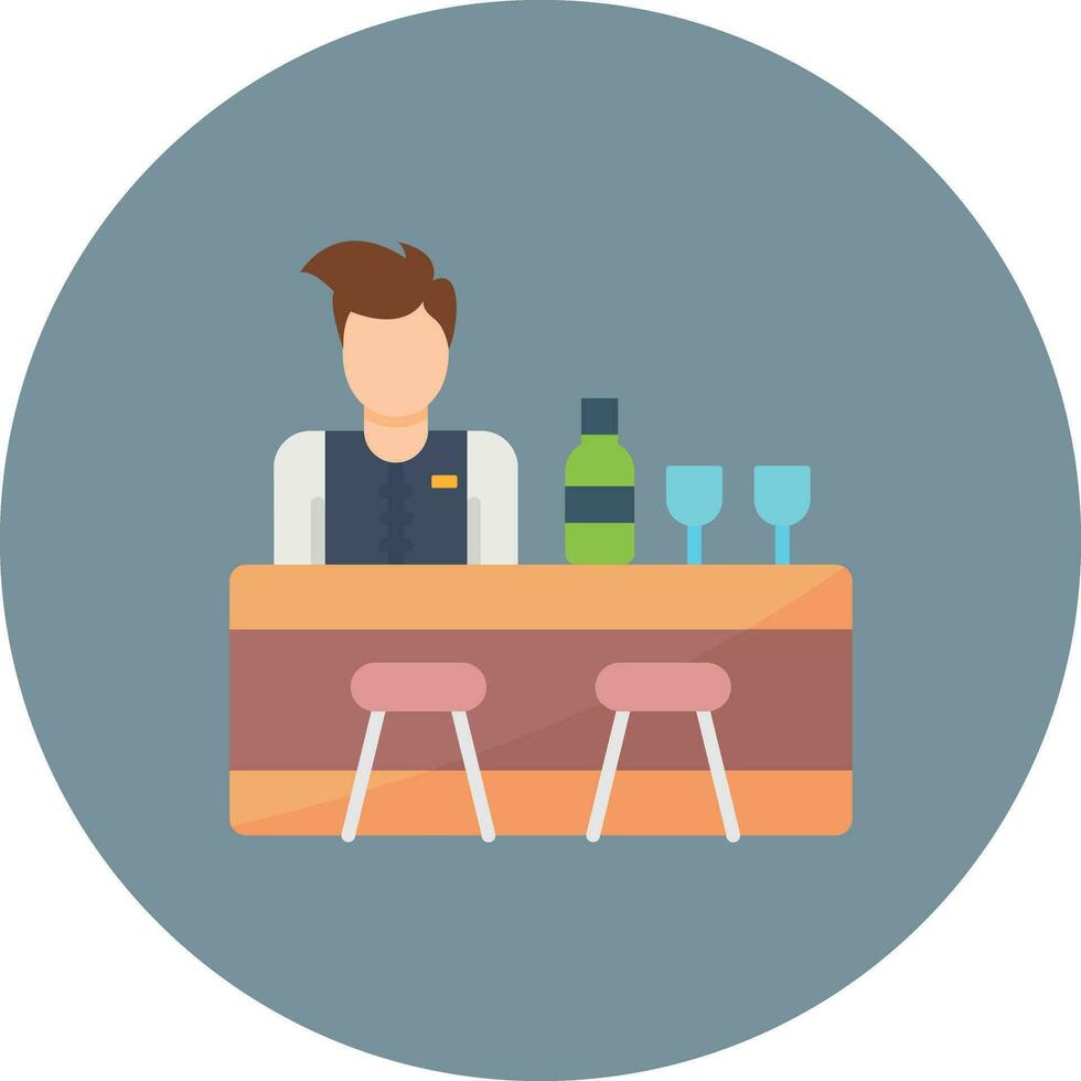 Bartender Vector Icon