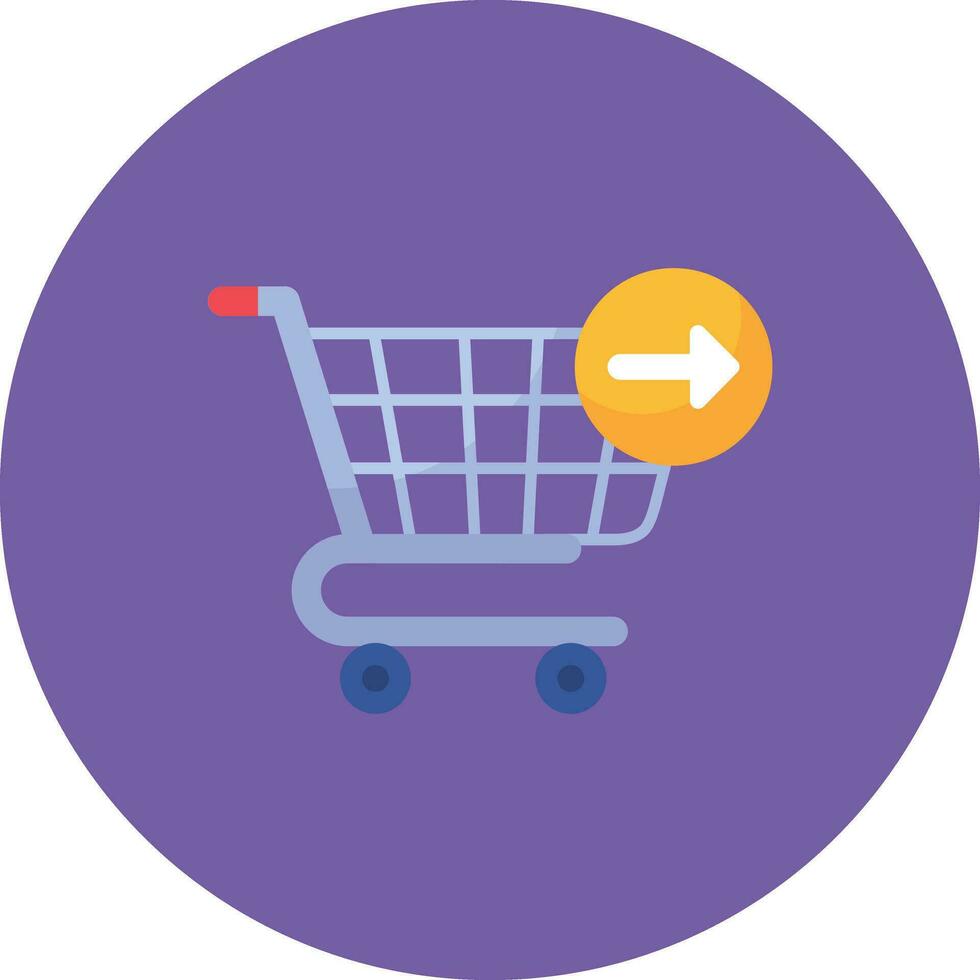Continue Shopping Vector Icon