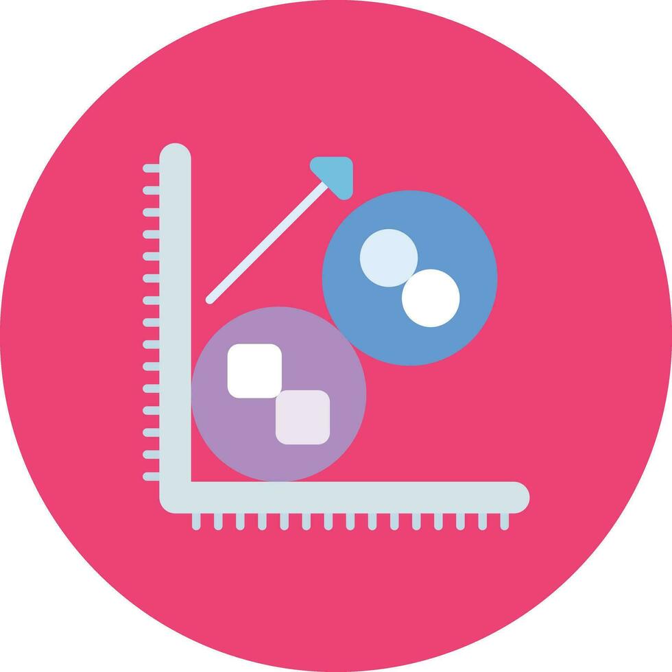 Cluster Analysis Vector Icon