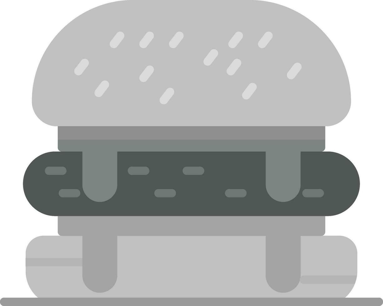 Cheese Burger Vector Icon