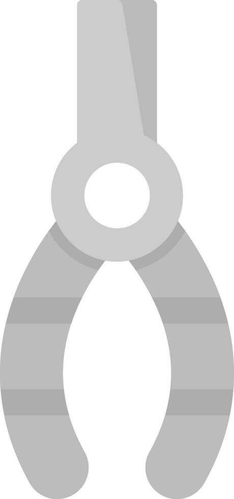 Needle Nose Pliers Vector Icon