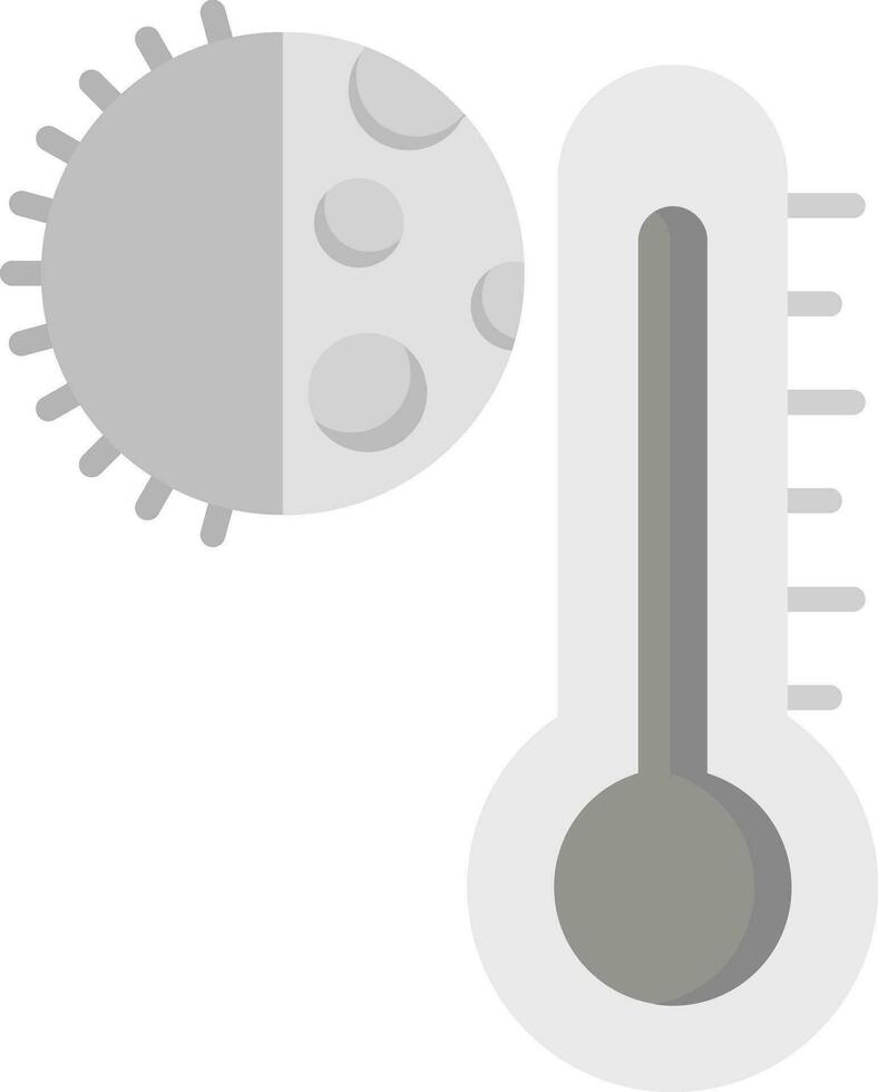 icono de vector de termostato