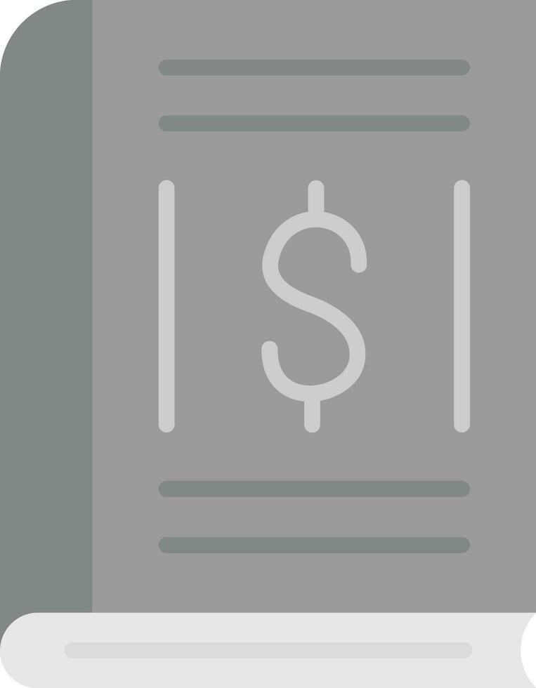 Accounting Book Vector Icon
