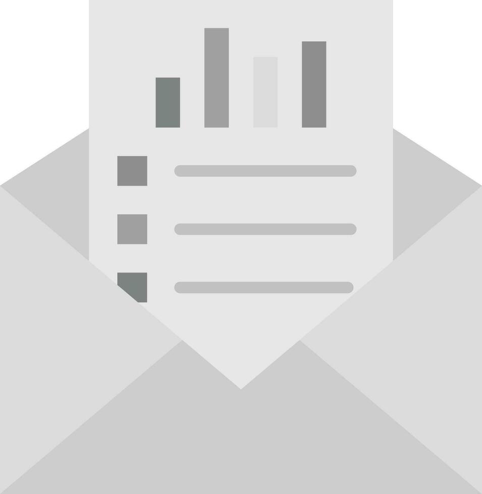 Email Statistics Vector Icon