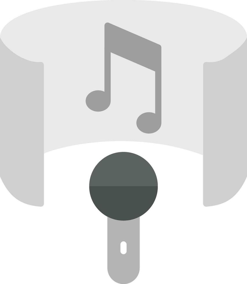 Virtual Concert Vector Icon
