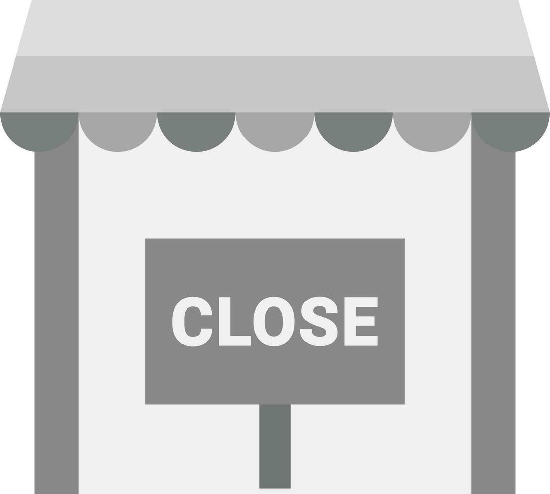 Shop Close Vector Icon