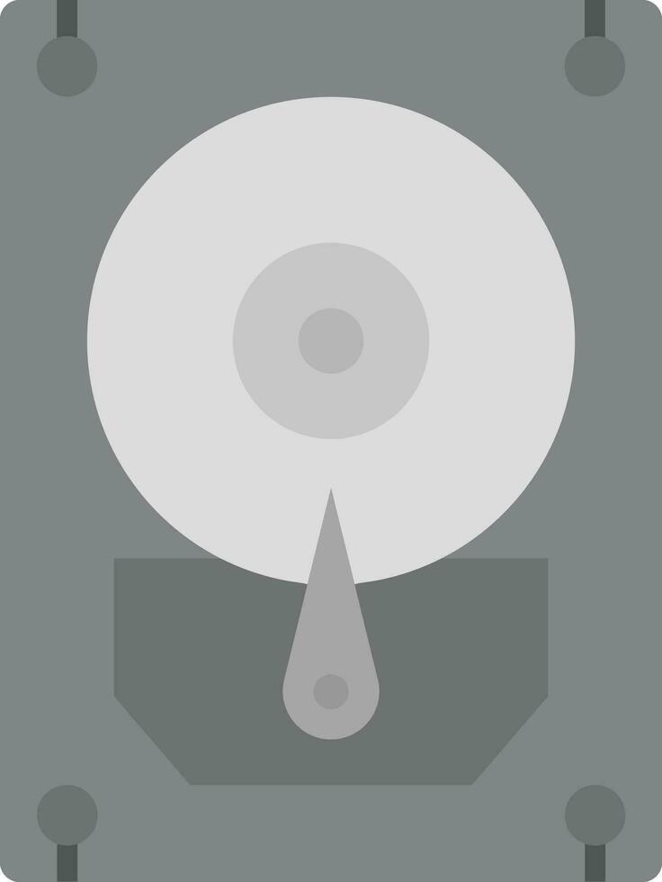 Hard Disk Vector Icon