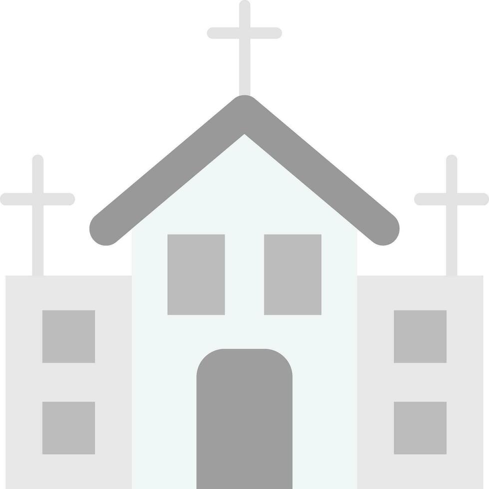 icono de vector de iglesia