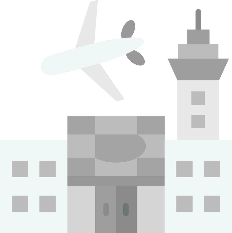 icono de vector de aeropuerto