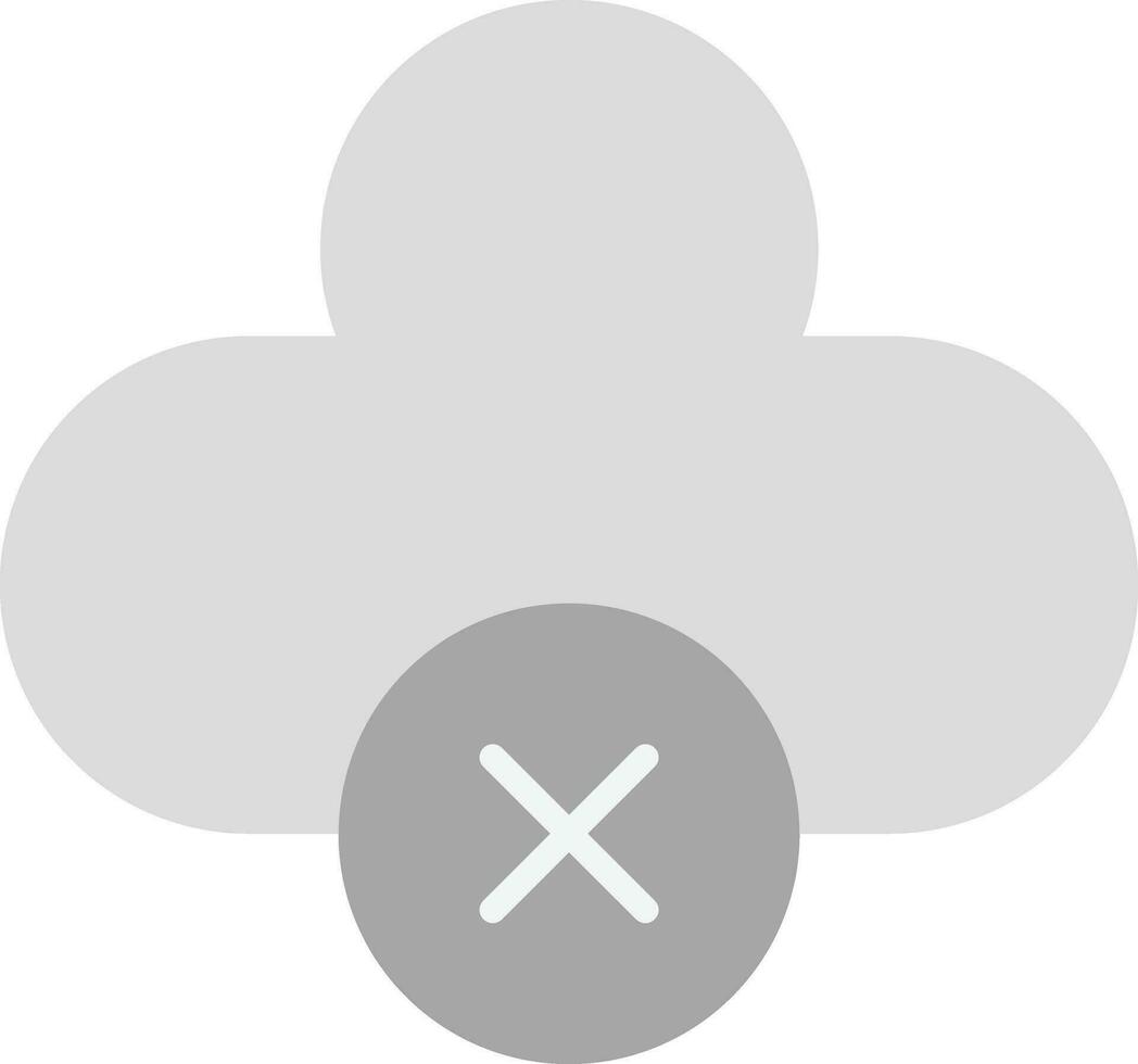 Cloud Inaccessible Vector Icon