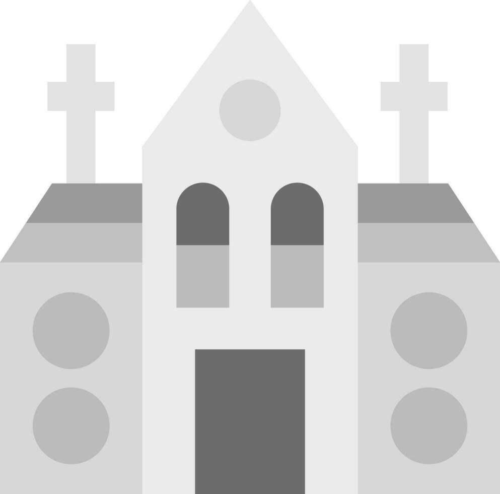 icono de vector de iglesia