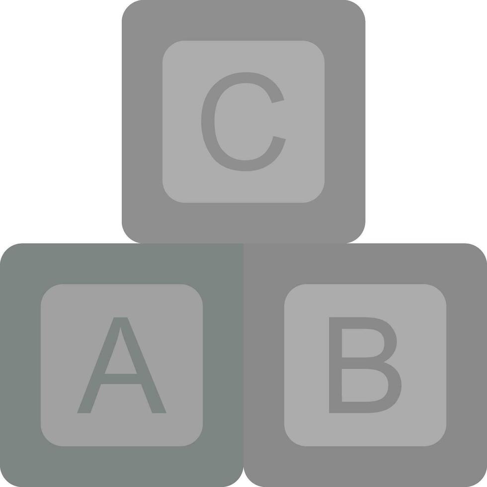 ABC Blocks Vector Icon