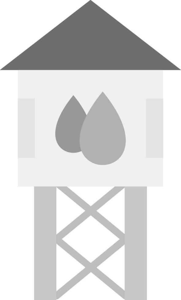 Water Tower Vector Icon