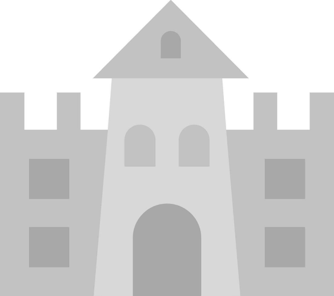 icono de vector de castillo de arena