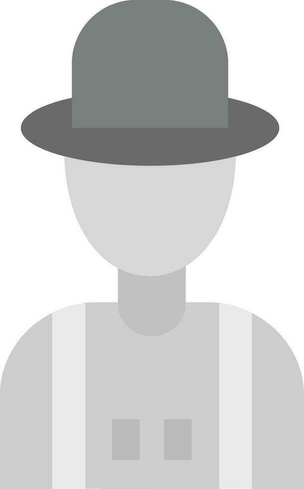 Male Farmer Vector Icon