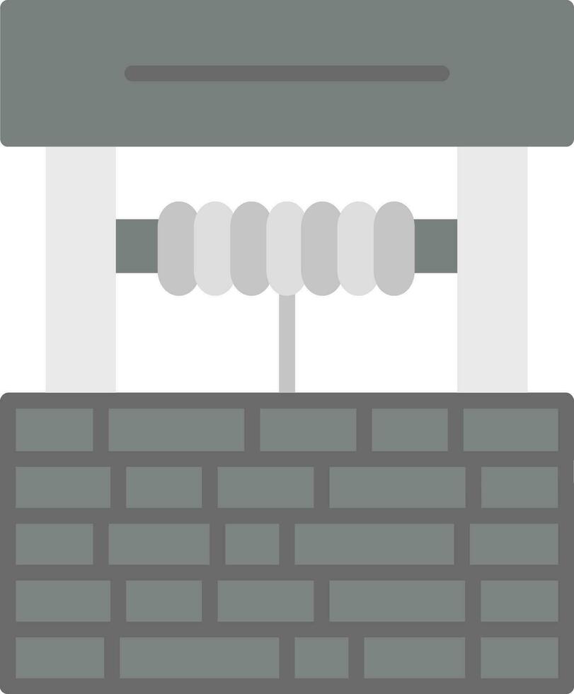 Water Well Vector Icon