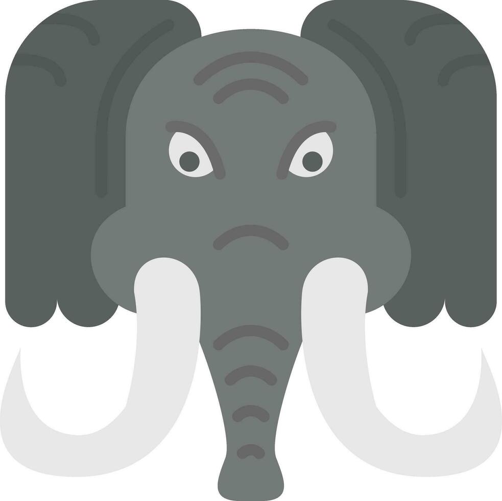 Mammoth Vector Vector Icon