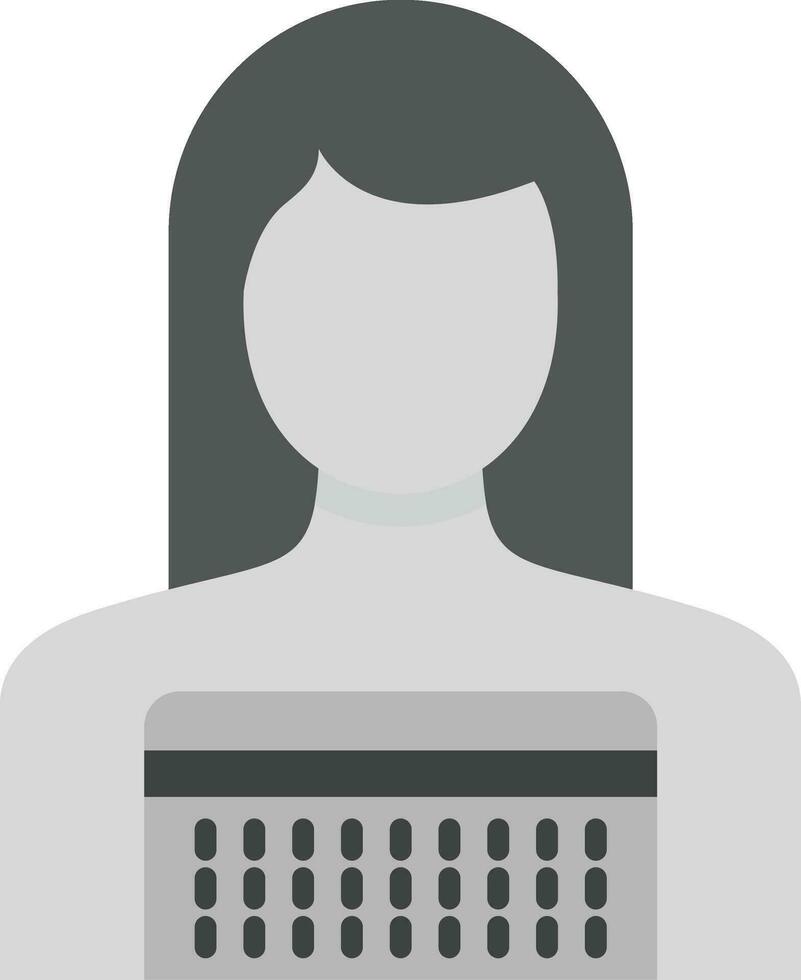 Neanderthal Woman Vector Vector Icon