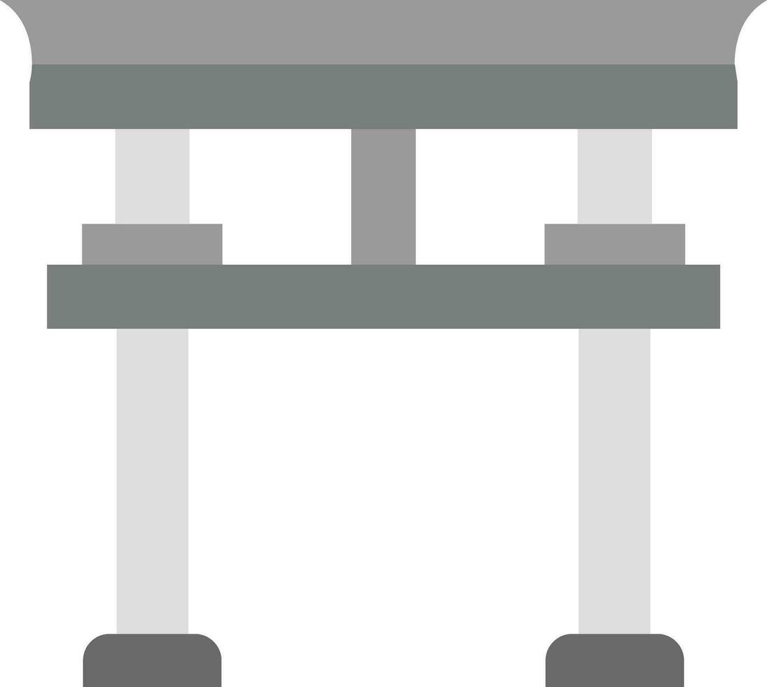 torii portón vector icono