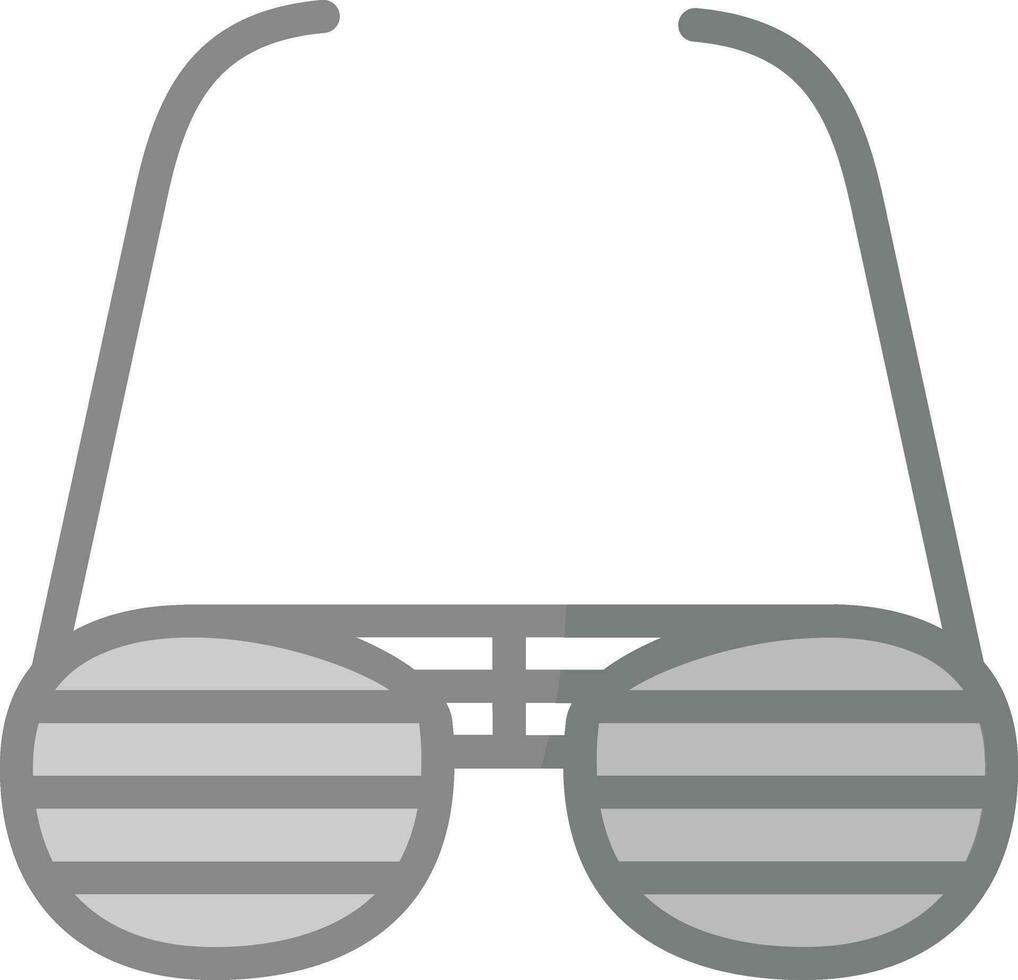 icono de vector de gafas de fiesta