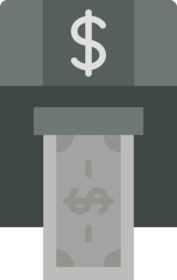 Cash Withdrawal Vector Icon