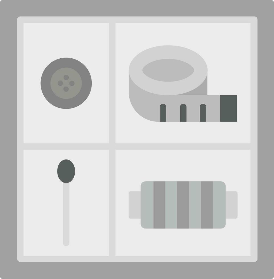 Sewing Box Vector Icon