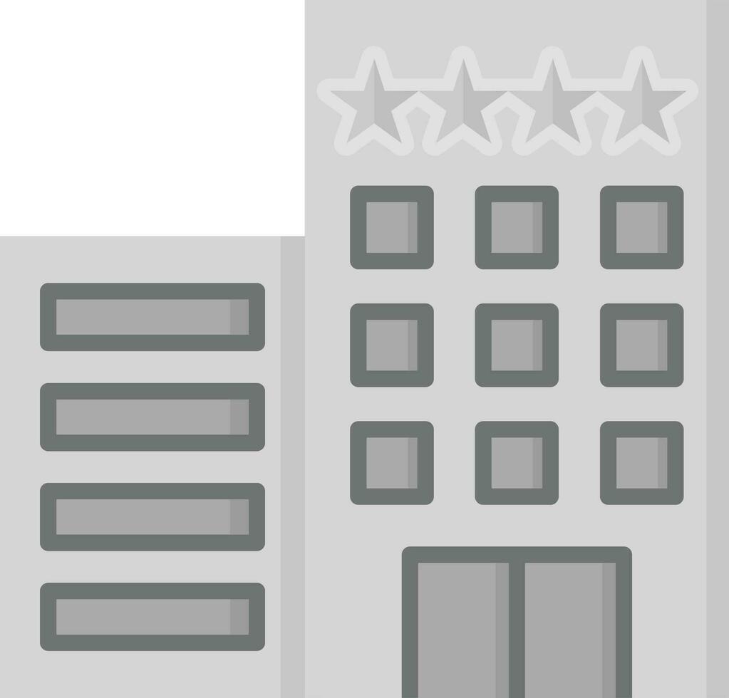 4 Star Hotel Vector Icon